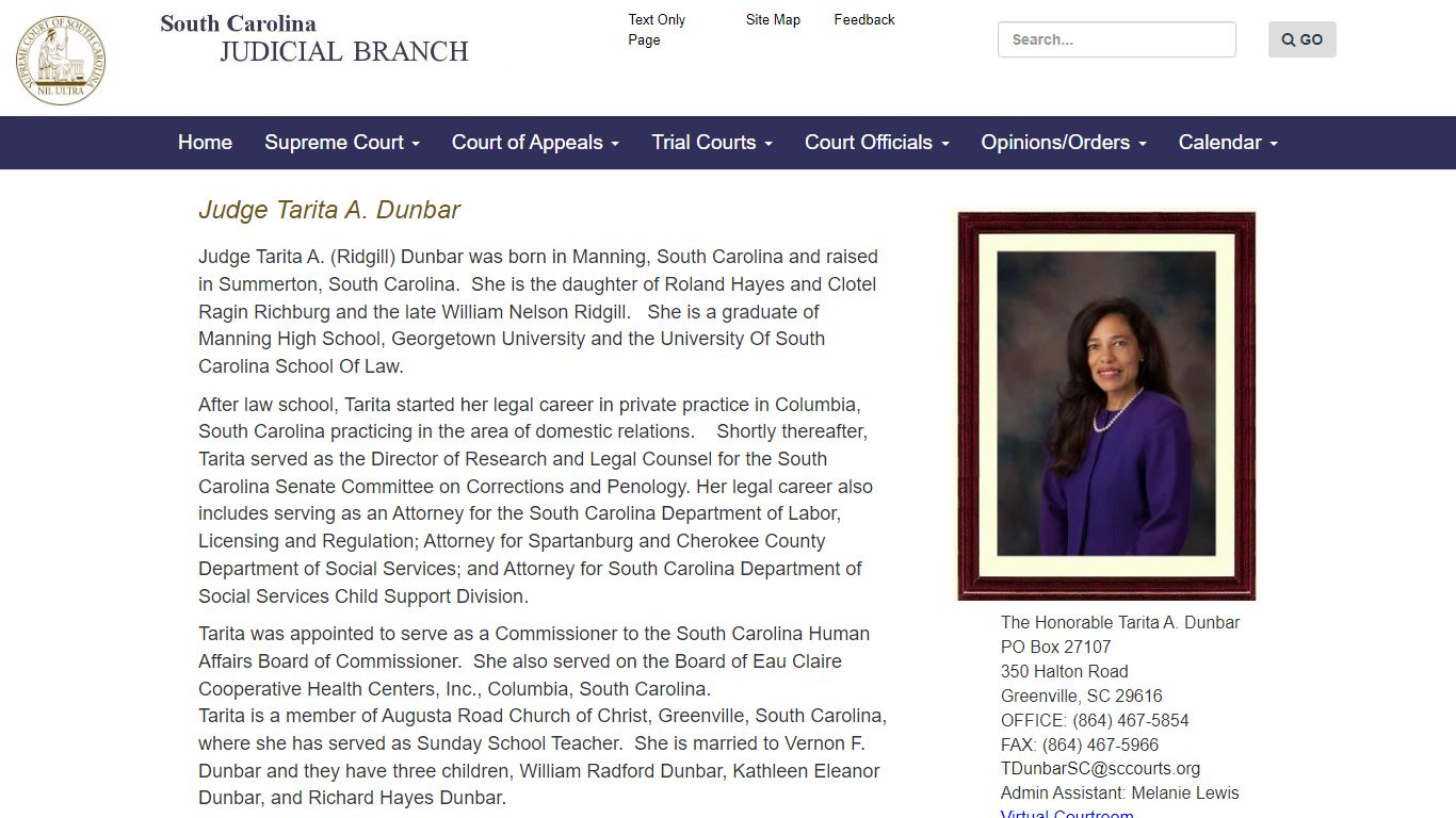 SC Judicial Branch